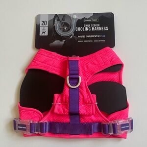 Canada Pooch Chill Seeker Cooling Harness - Pink/Purple - Size 20